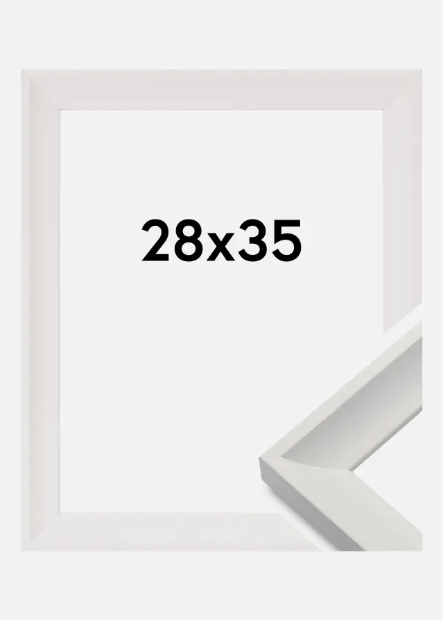 Moldura Öjaren Branco 28x35 cm