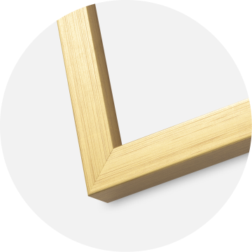 Blocky Gold 85x115 cm - Passe-partout Branco 70x100 cm