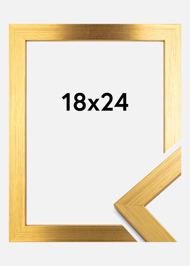 Moldura Gold Wood 18x24 cm