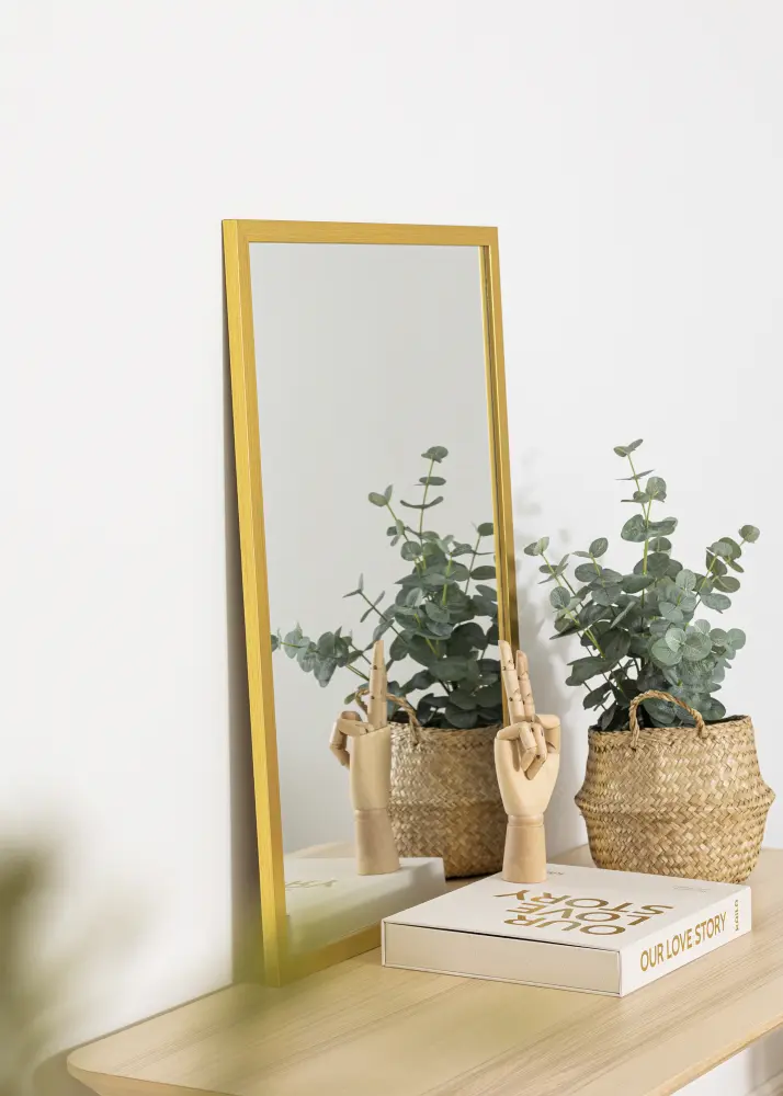 Espelho Gold Wood 53x73 cm