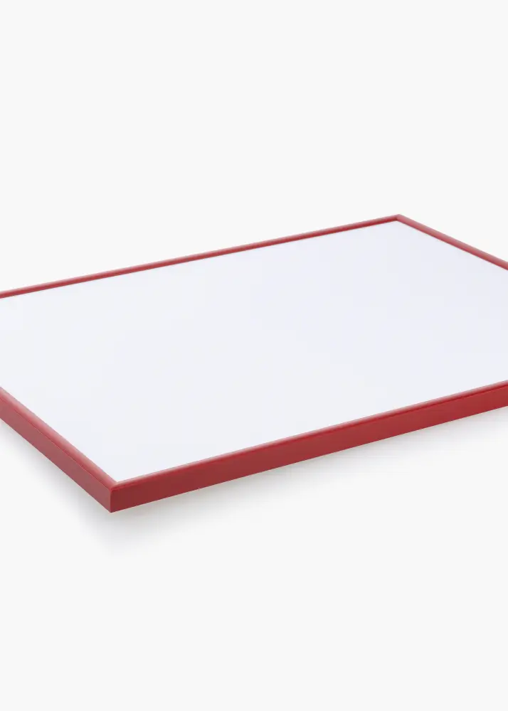 Moldura New Lifestyle Medium Red 30x40 cm - Passe-partout Branco 20x28 cm