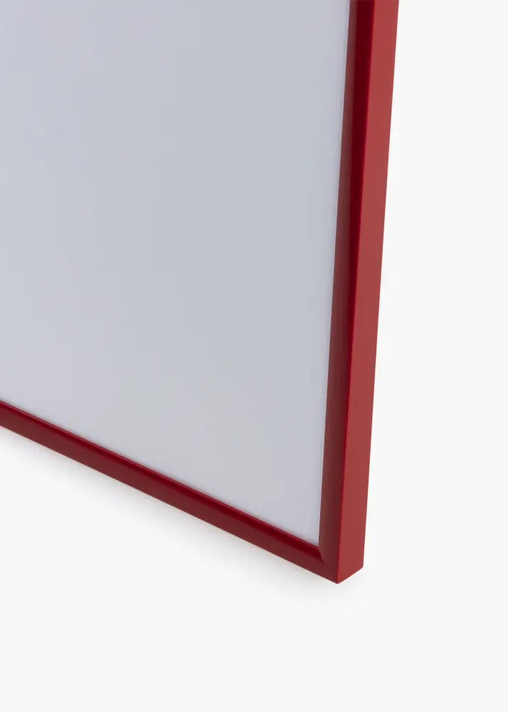 Moldura New Lifestyle Medium Red 30x40 cm - Passe-partout Branco 20x28 cm