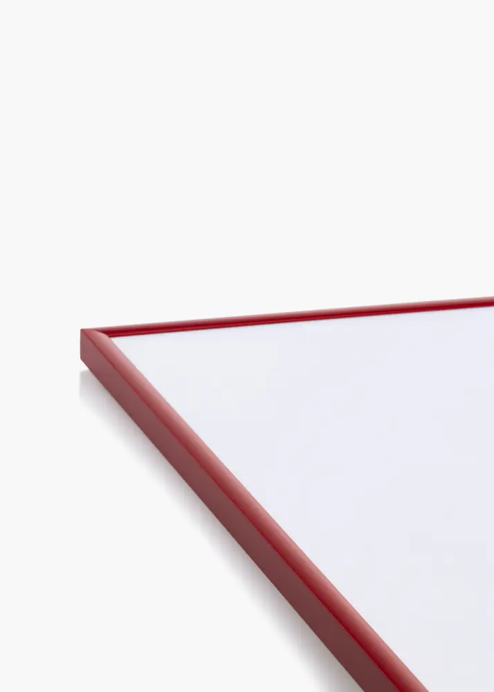 Moldura New Lifestyle Medium Red 30x40 cm - Passe-partout Branco 20x28 cm