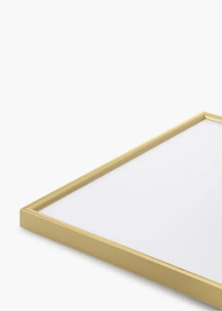 Moldura Hipster Vidro acrílico Dourado 59,4x84 cm (A1)