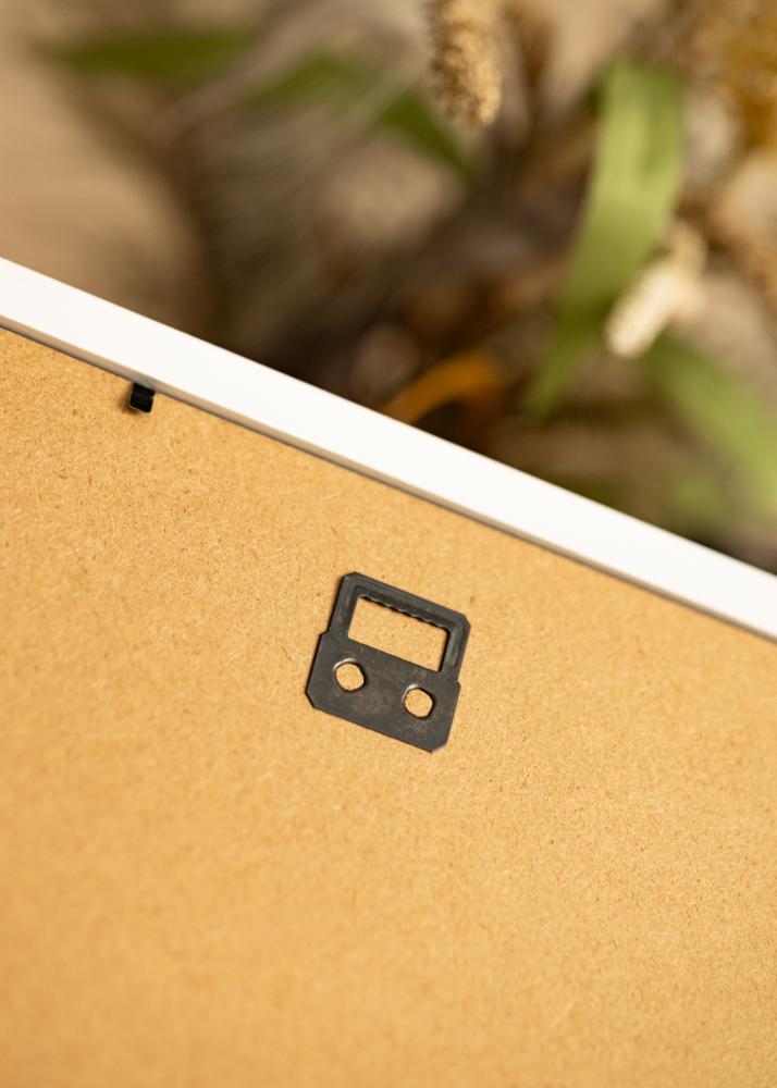 BGA Moldura caixa Vidro acrílico Branco 29,7x42 cm (A3)