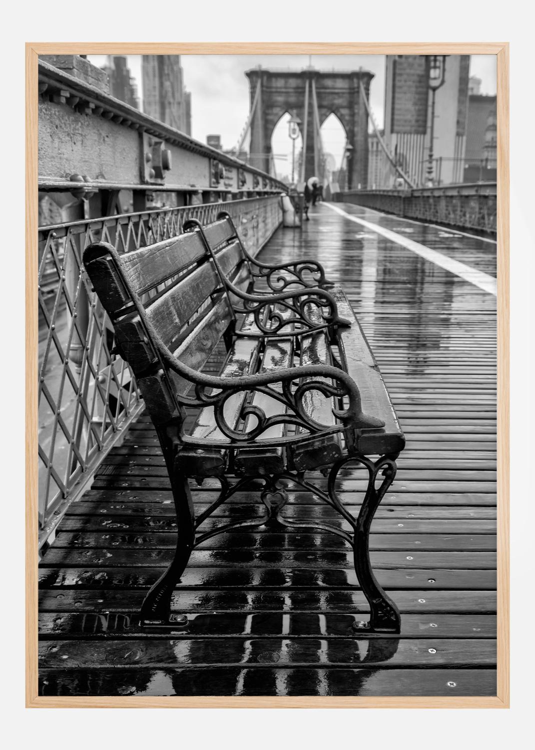 Product Image for Rainy day on the bridge Póster (21x29.7 cm (A4))