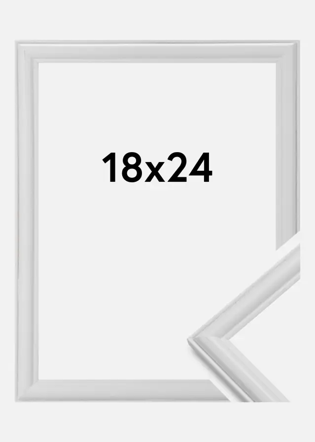 Moldura Line Branco 18x24 cm