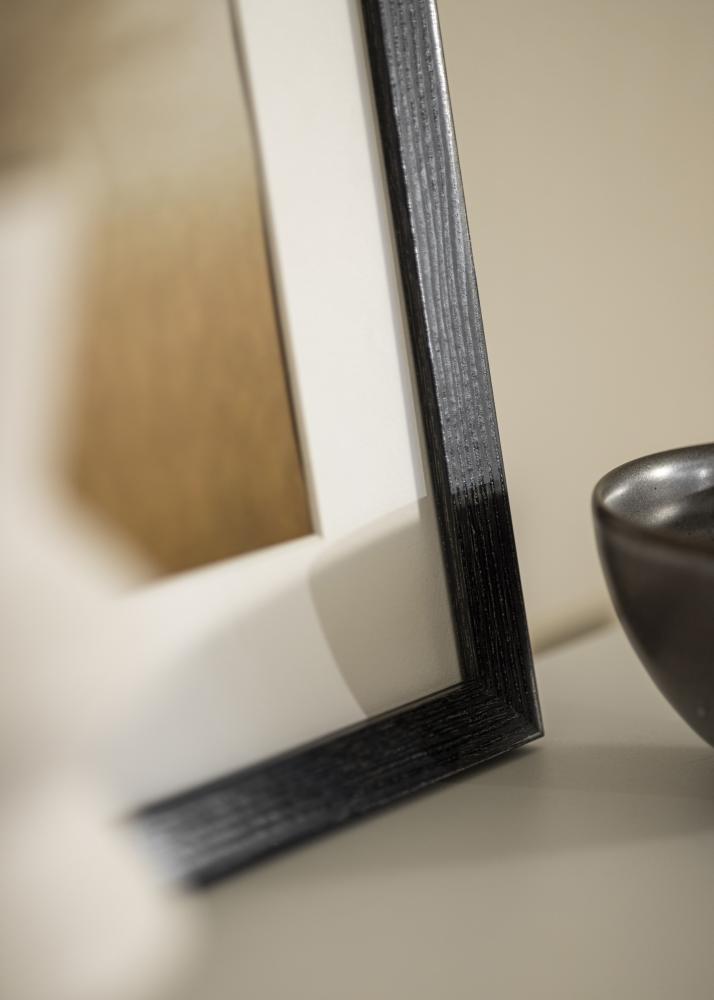 Moldura Fiorito Vidro acrílico Cinzento-escuro 50x70 cm