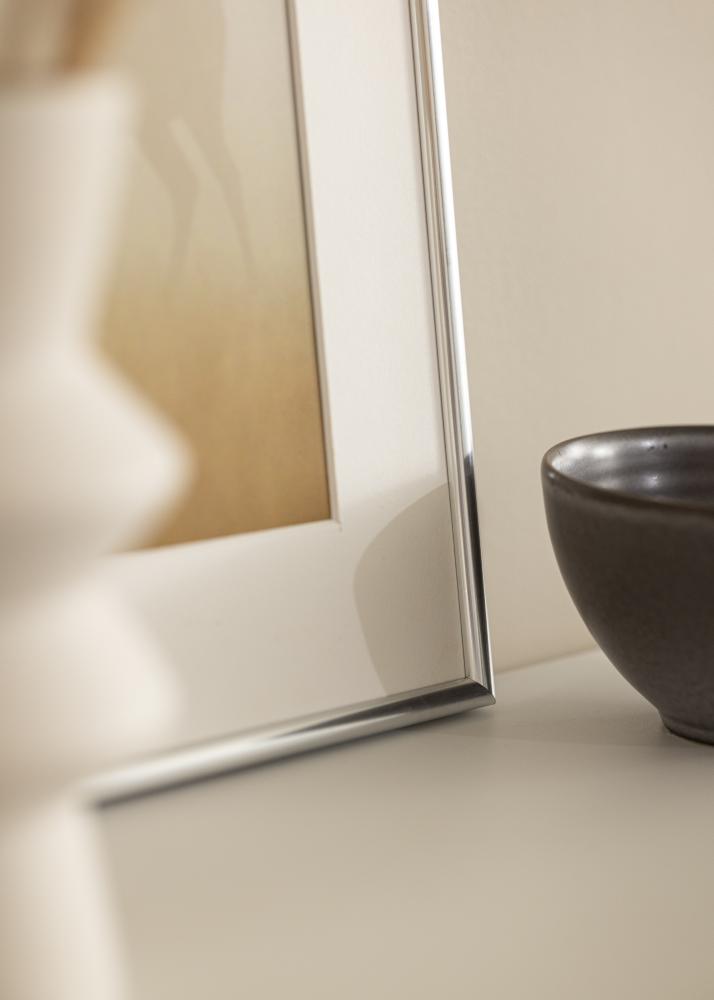 Moldura Galeria Prateado 29,7x42 cm (A3)