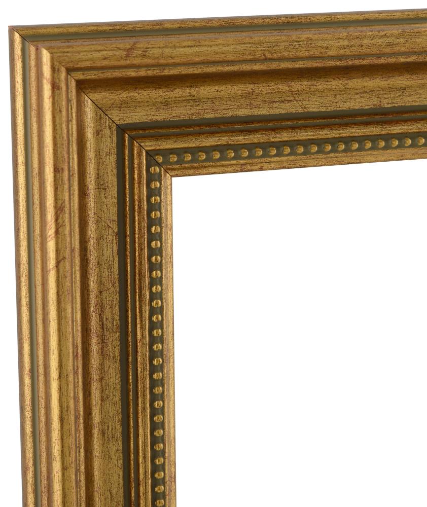 Moldura Haga Dourado - Tamanho personalizável