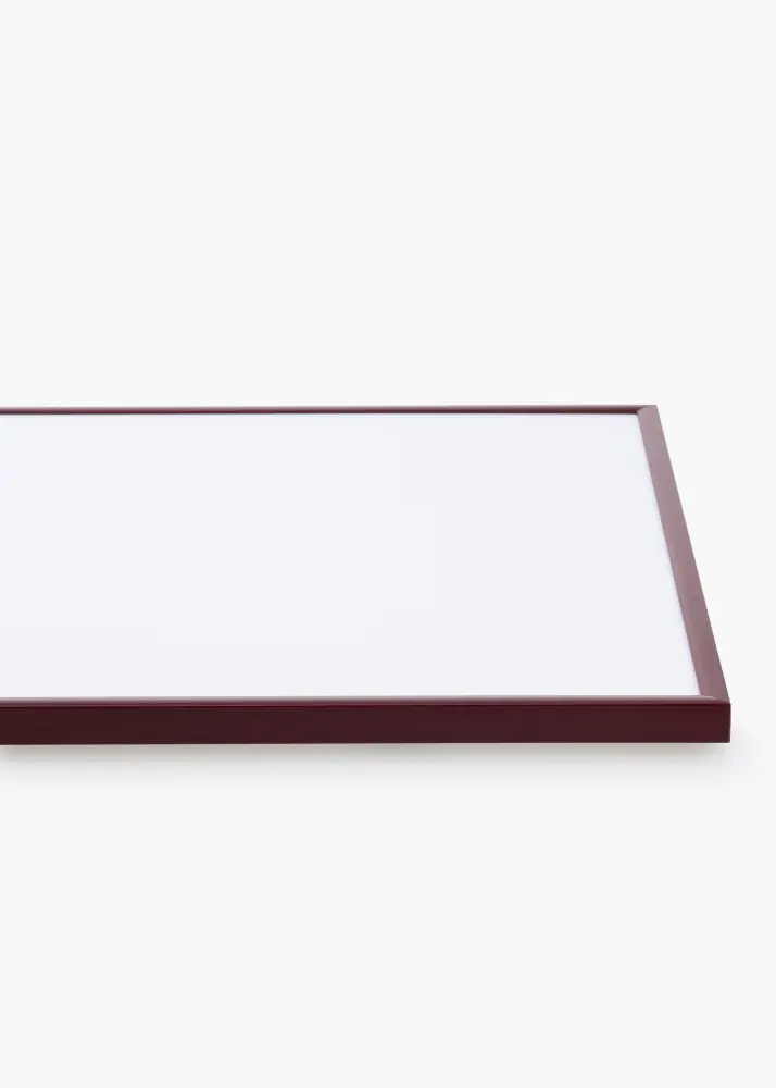 Moldura New Lifestyle Vermelho-escuro 30x40 cm - Passe-partout Preto 20x30 cm