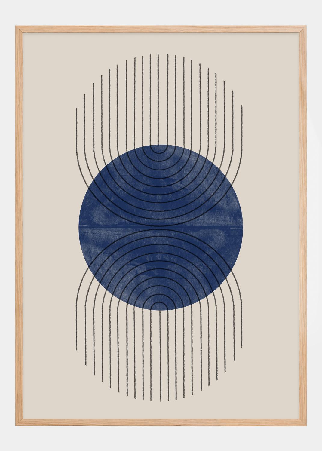 Product Image for Perfect Point Blue Póster (21x29.7 cm (A4))