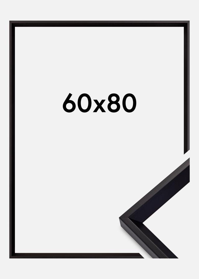 Moldura Globe Vidro acrílico Preto 60x80 cm