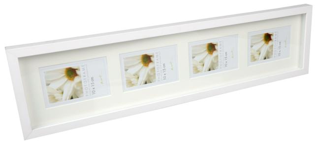 Amanda Caixa Branco Passe-partout para conjuntos de fotos - 4 Fotografias