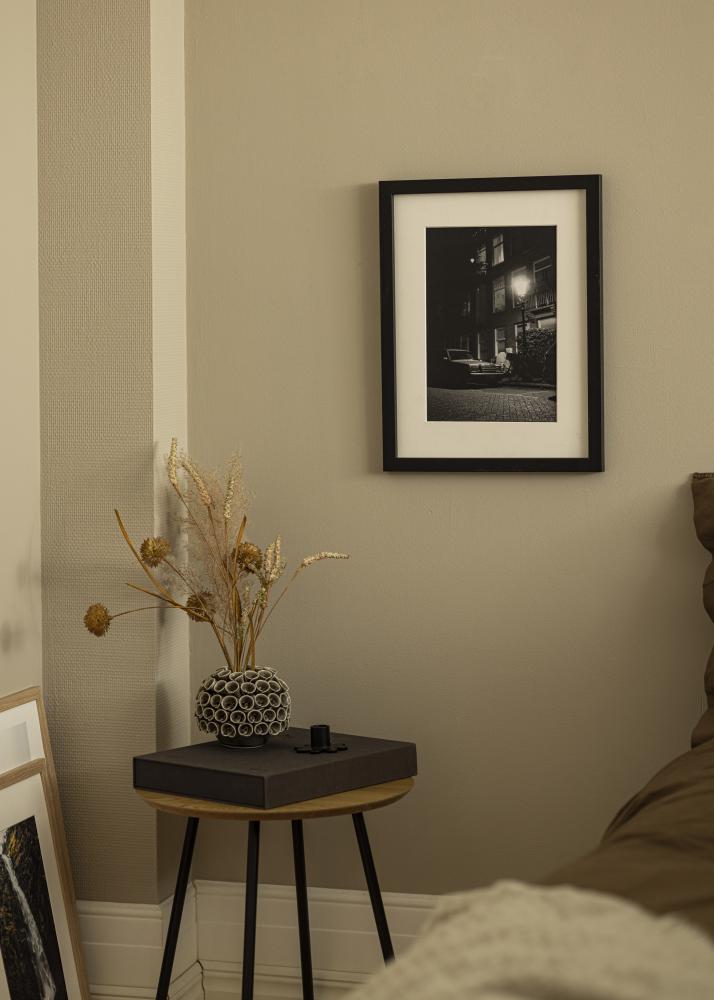 Moldura Blocky Vidro acrílico Preto 100x130 cm