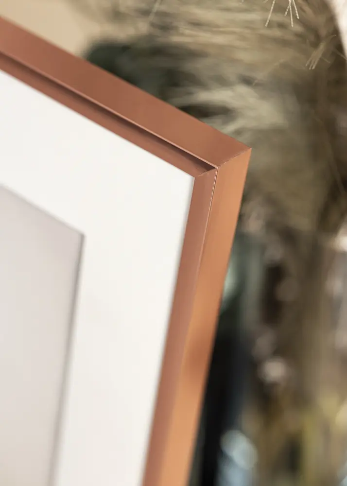 Moldura Póster Frame Aluminum Ouro rosado 18x24 cm