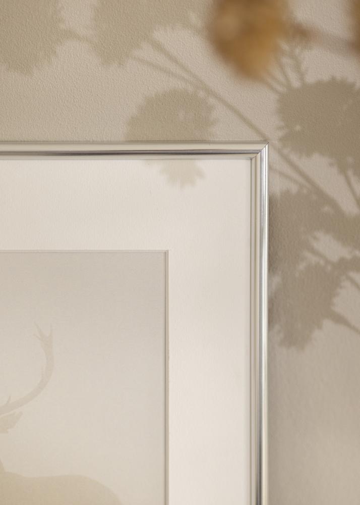 Moldura Galeria Prateado 29,7x42 cm (A3)