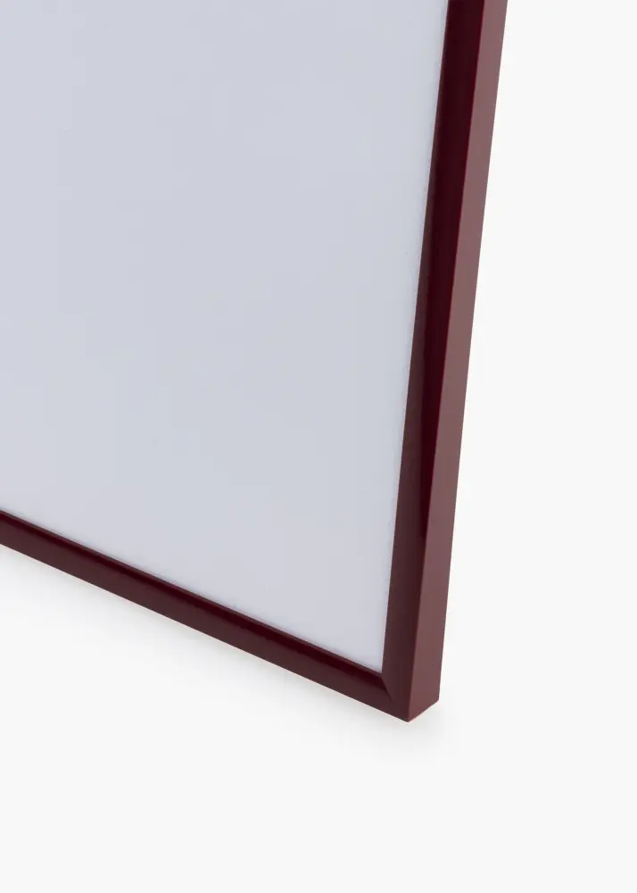Moldura New Lifestyle Vermelho-escuro 30x40 cm - Passe-partout Preto 20x30 cm