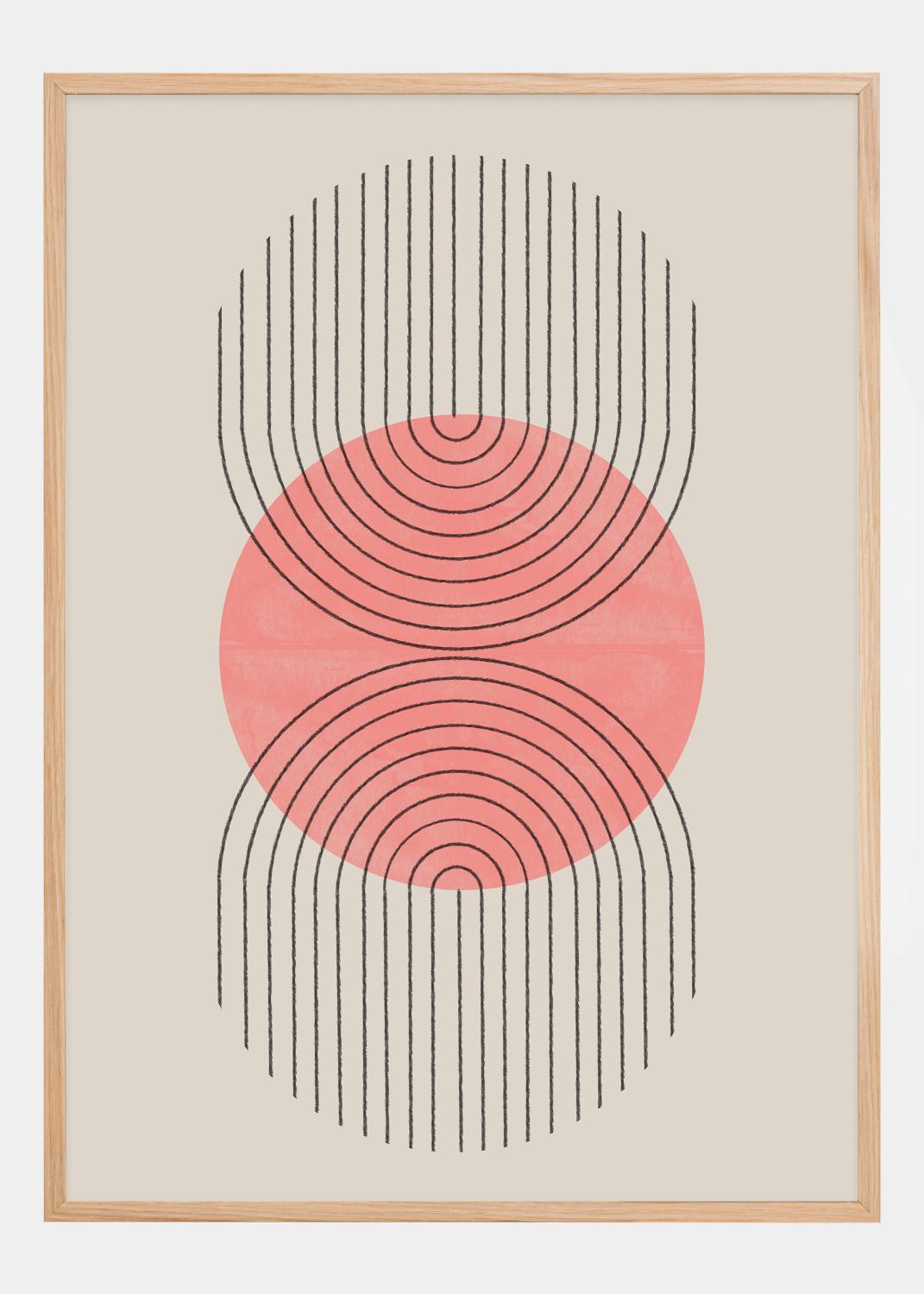 Product Image for Perfect Point Peach Póster (21x29.7 cm (A4))