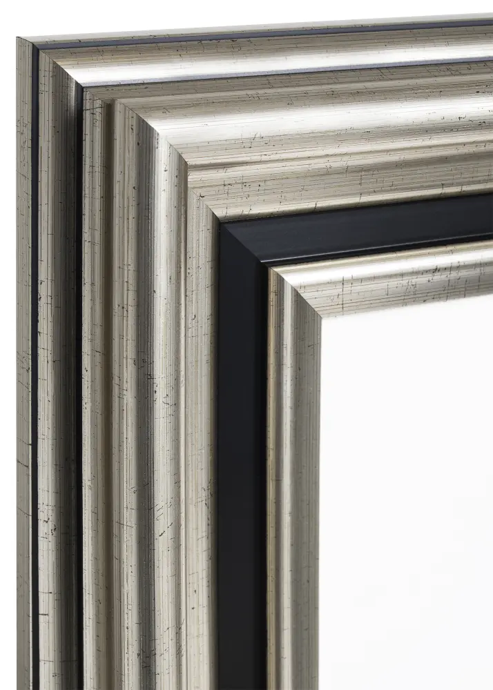 Moldura Gysinge Premium Prateado 61x91,5 cm