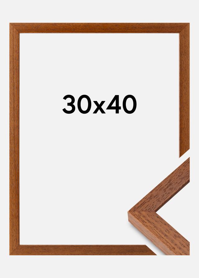 Moldura Hermes Vidro acrílico Faia 30x40 cm