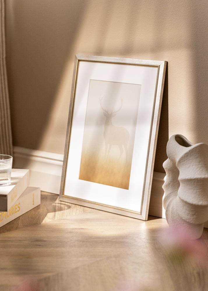 Moldura Marisa Acrílico Prata 20x30 cm