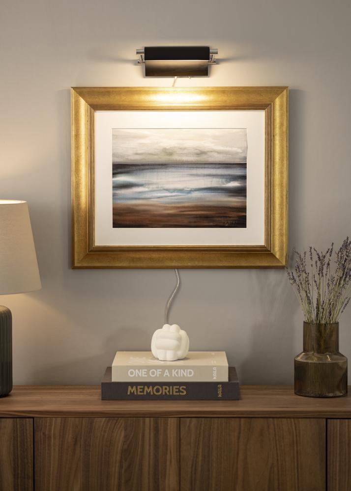 Åmål V787 LED iluminação para quadros 22 cm - Preto