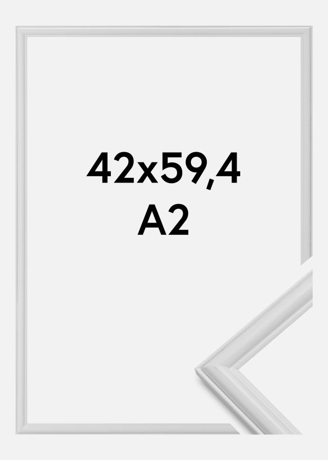 Moldura Line Branco 42x59,4 cm (A2)