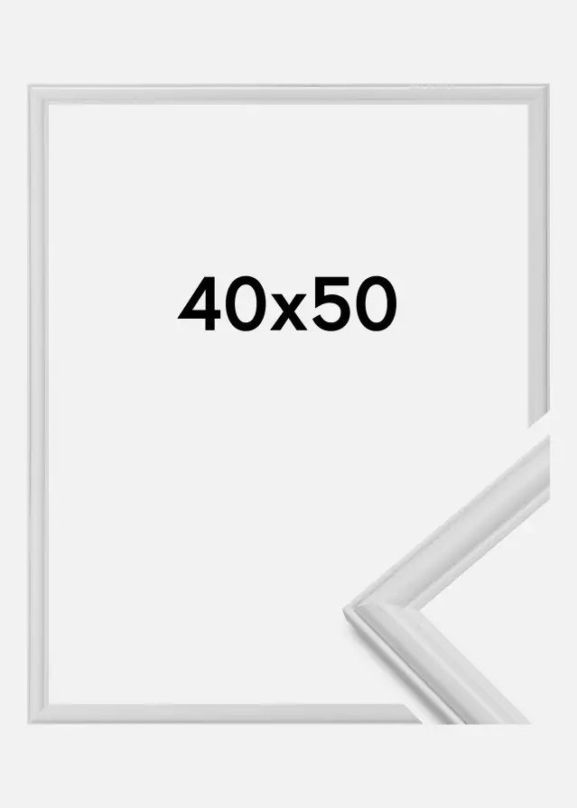 Moldura Line Branco 40x50 cm