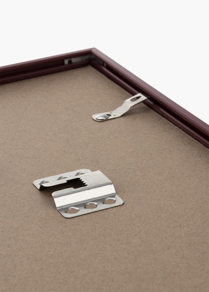 Moldura New Lifestyle Vermelho-escuro 50x70 - Passe-partout Preto 16x24 inches