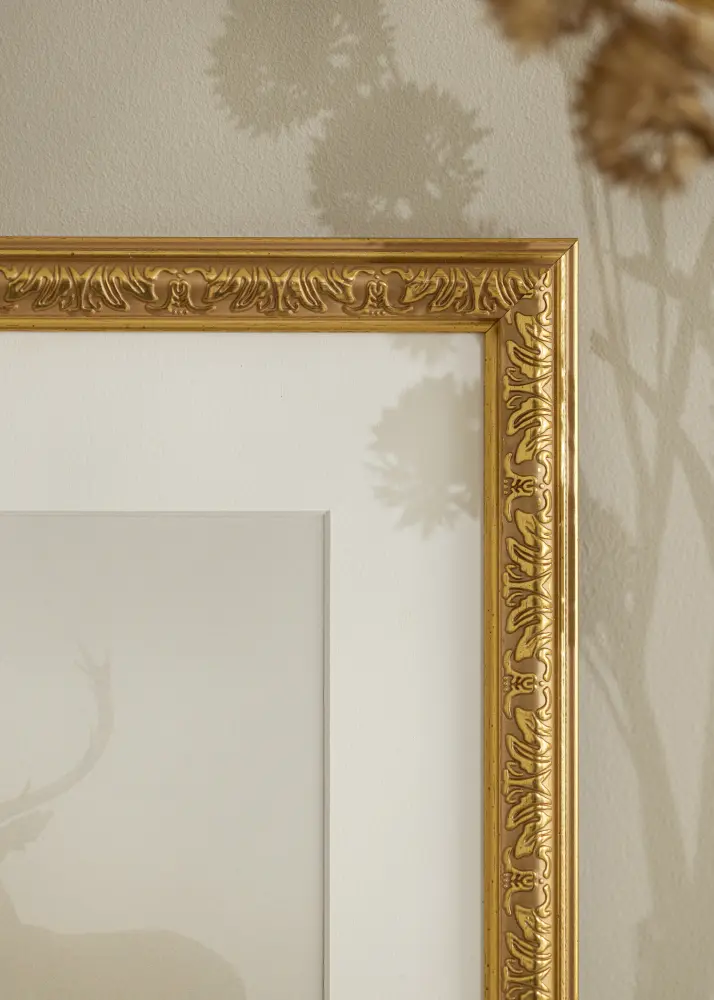 Moldura Nostalgia Dourado 40x60 cm