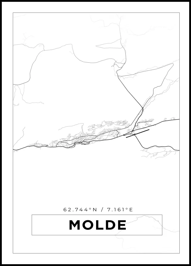 Mapa - Molde - Cartaz Branco