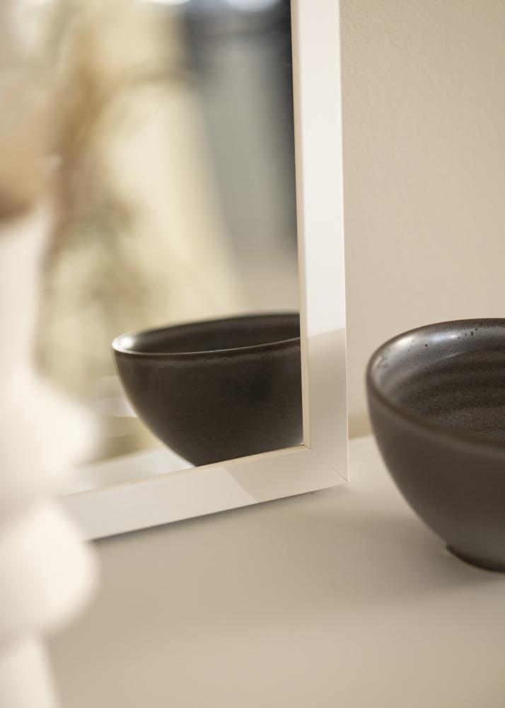 Espelho Elegant Branco - Tamanho personalizável