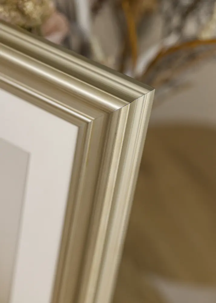 Moldura Mora Premium Prateado 50x65 cm
