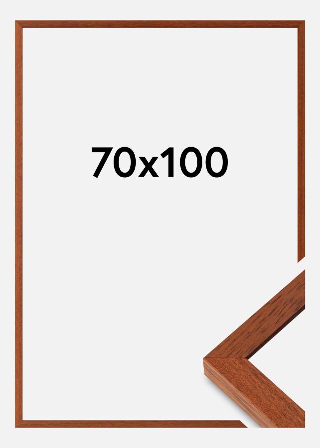 Moldura Hermes Vidro acrílico Cereja 70x100 cm