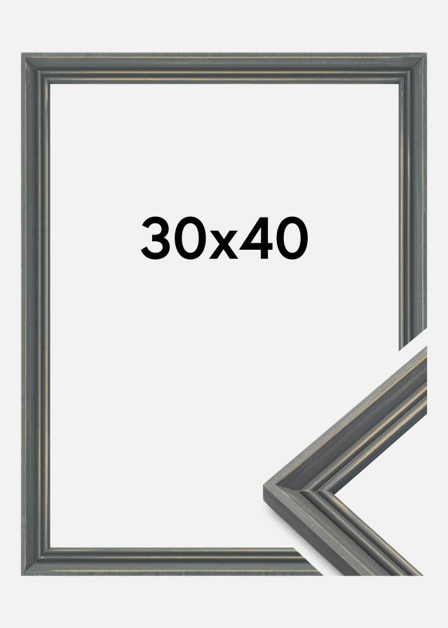 Moldura Vintage Home Cinzento 30x40 cm