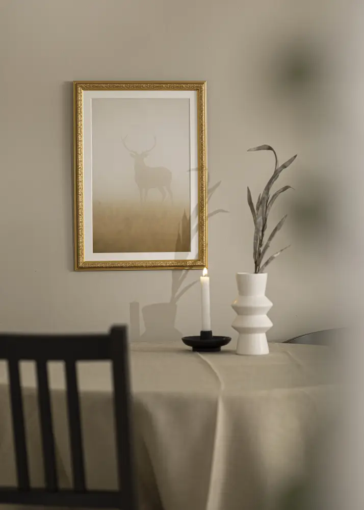 Moldura Nostalgia Dourado 40x60 cm