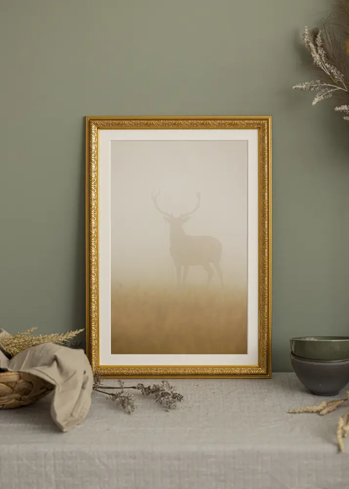 Moldura Nostalgia Dourado 40x60 cm