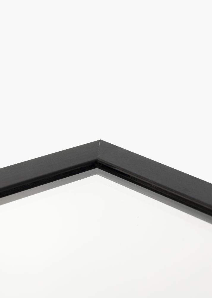 Espelho Chicago Preto mate 41x41 cm