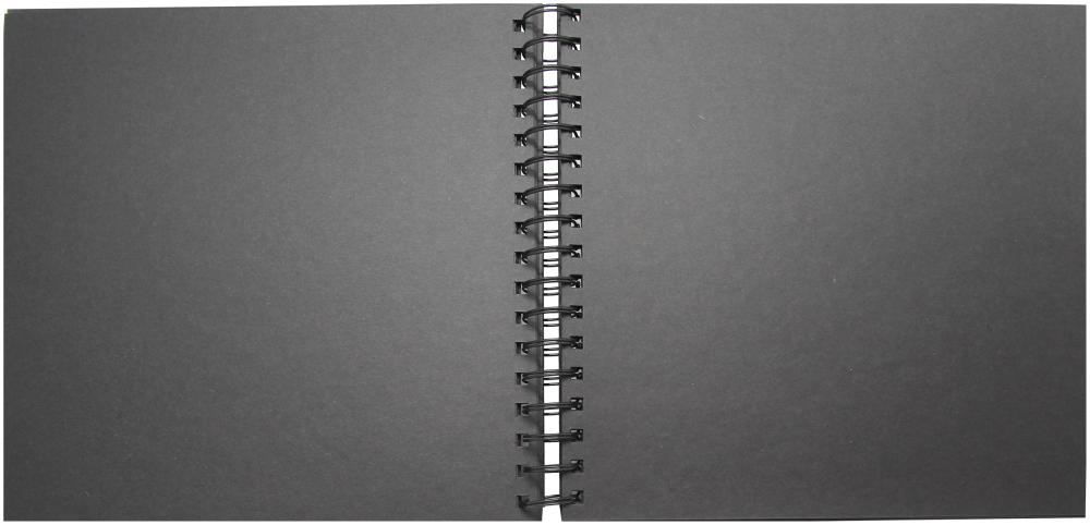 Colors of Life Preto - 30x30 cm (48 Páginas pretas / 24 folhas)