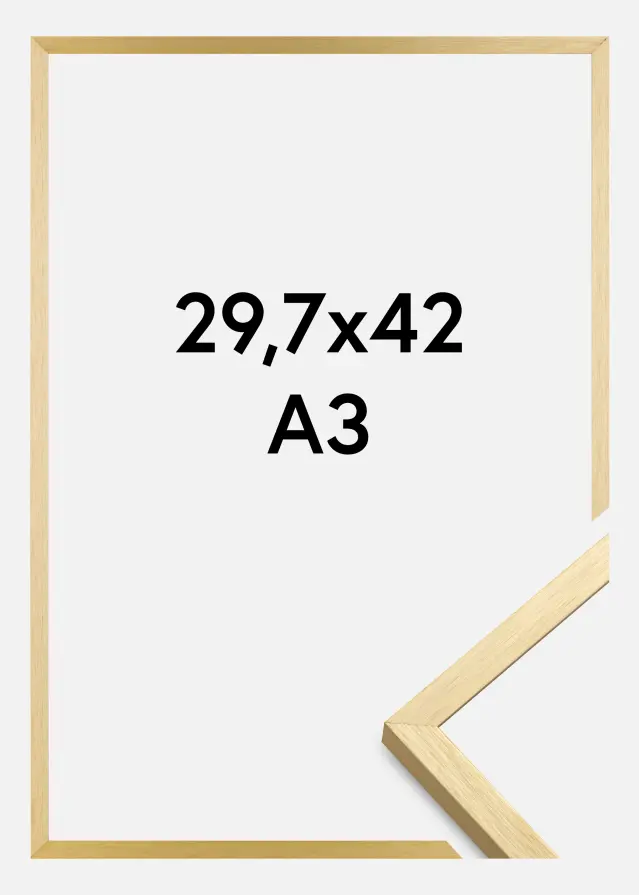 Moldura Chair Dourado 29,7x42 cm (A3)