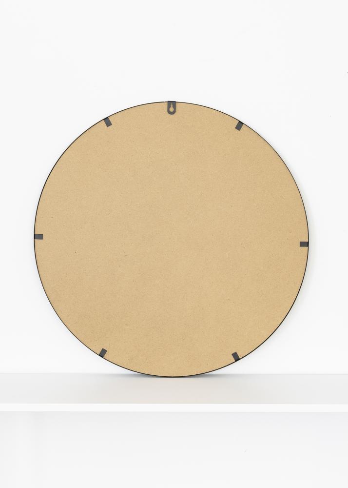 KAILA Redondo Espelho Triangles - Preto 55 cm Ø