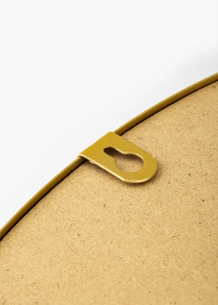 KAILA Redondo Espelho Triangles - Dourado 35 cm Ø