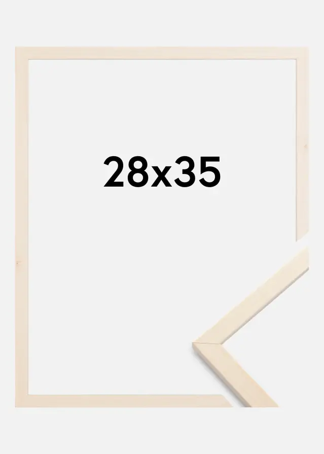 Moldura Edsbyn Vidro acrílico Ácer 28x35 cm