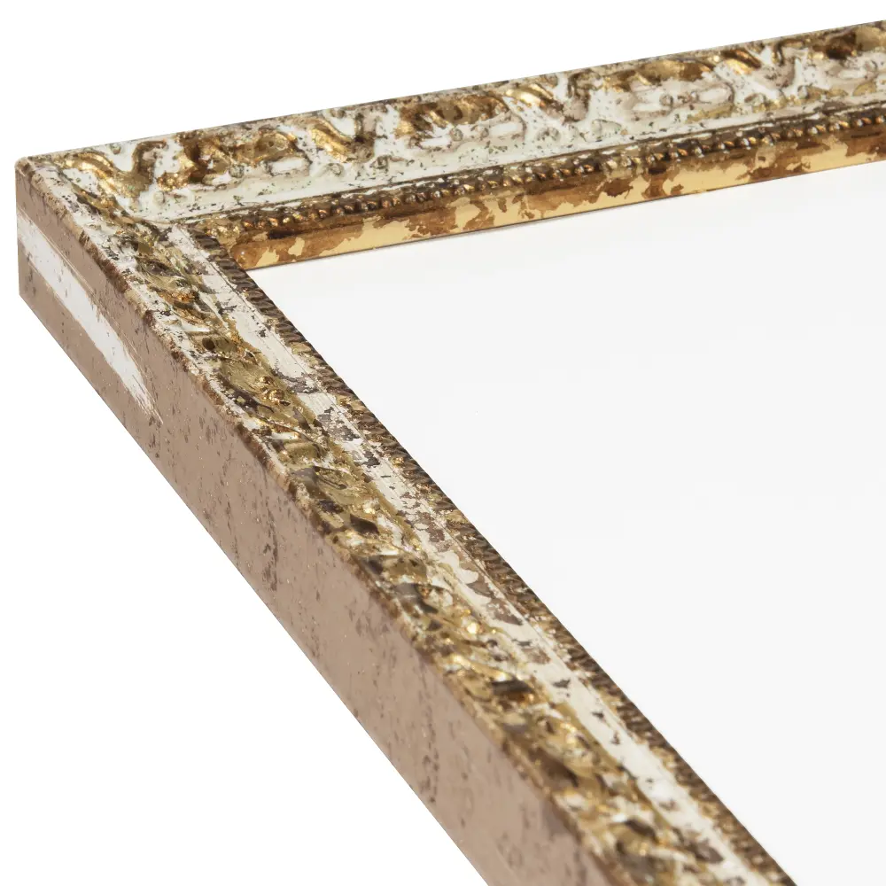 Moldura Smith Amarelod-Prateado 25x35 cm