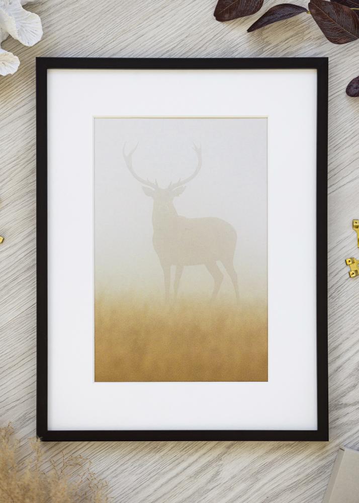 Porta-retrato Preto Fino 50 x 70 cm