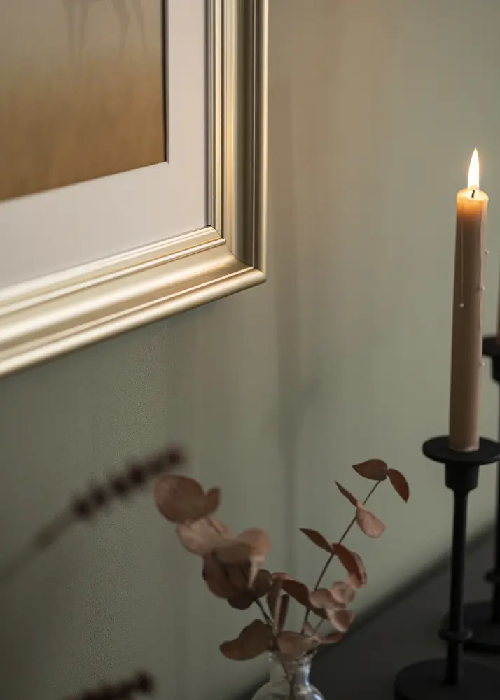 Moldura Mora Premium Prateado 50x65 cm