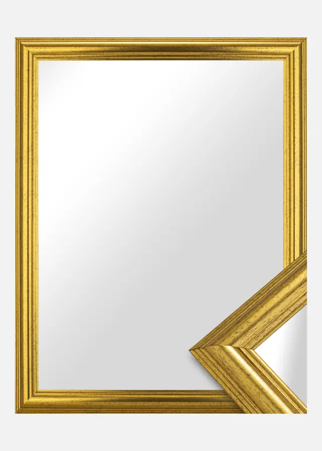 Espelho Västkusten Dourado - Tamanho personalizável