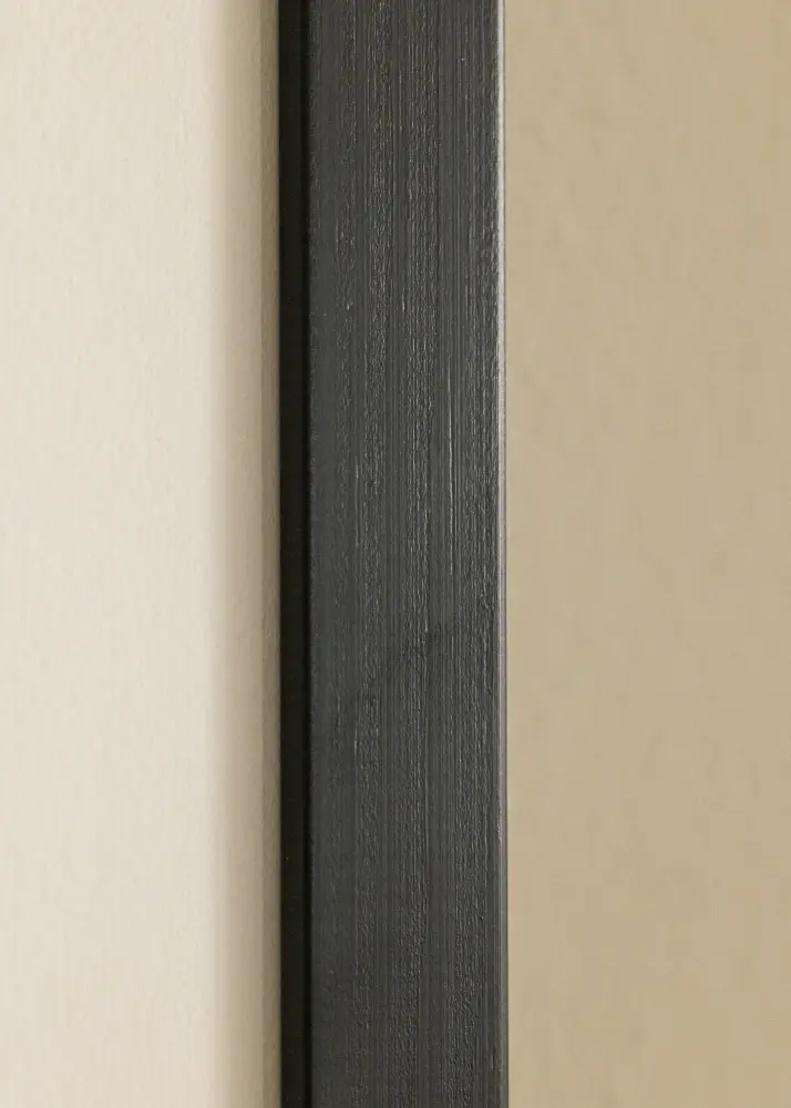 Moldura Trendline Preto 60x100 cm - Passe-partout Branco 40x80 cm