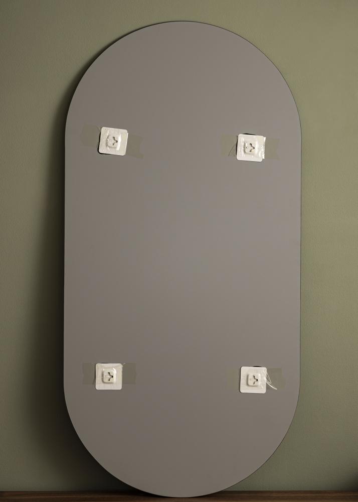 KAILA Espelho Oval Dfolha Bronze 50x100 cm